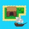 Survival RPG: The lost treasure is a free 2d survival exploration retro RPG game that combines adventure, escape, fantasy in a 2D pixel art universe