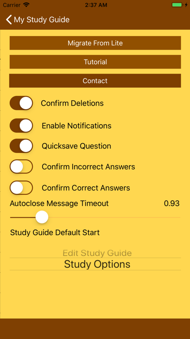 How to cancel & delete Study Guide Pro from iphone & ipad 4