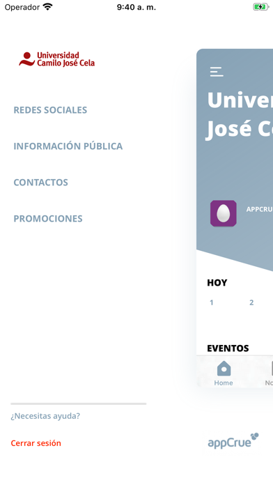 Universidad Camilo José Cela screenshot 2