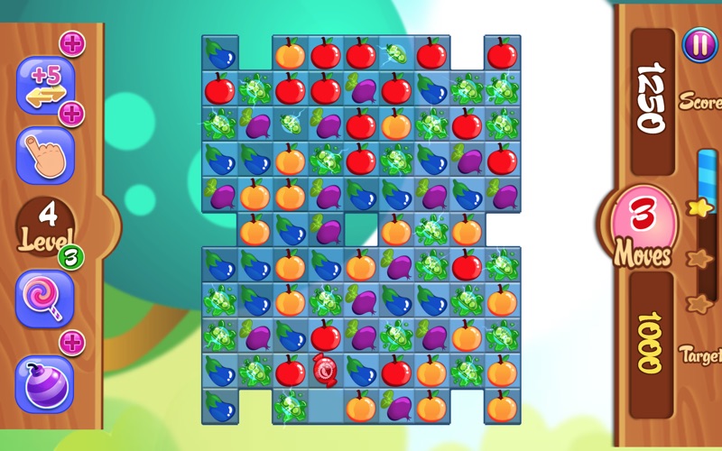 Screenshot #2 pour Fruit Candy Splash