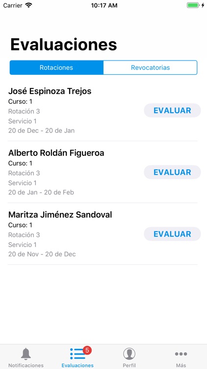 PPEM-UCR: Rotaciones