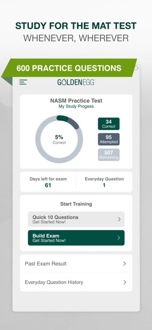 NASM CPT Practice Test Prep