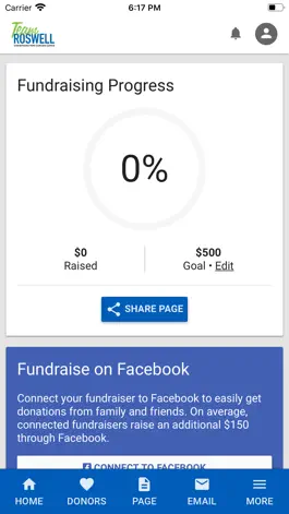 Game screenshot Team Roswell Fundraising apk