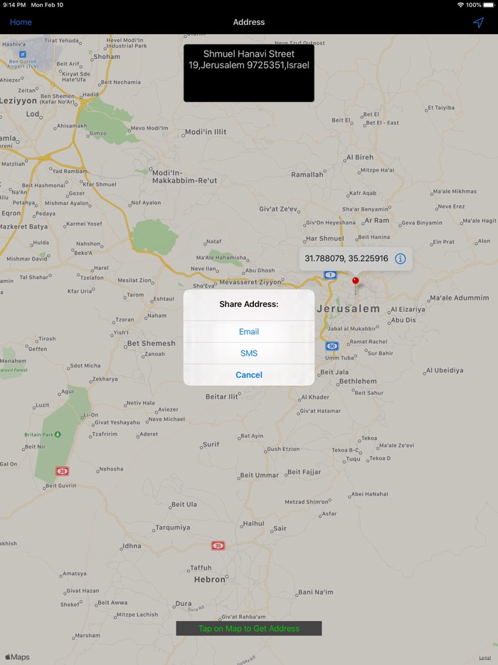 Jerusalem - Easy Travel Map