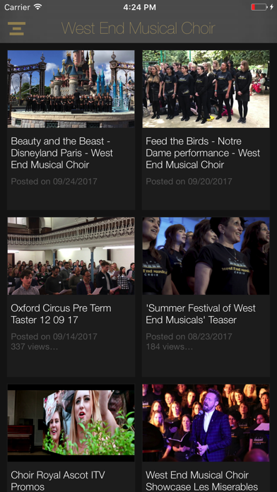 How to cancel & delete West End Musical Choir from iphone & ipad 4