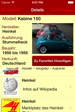 Oldtimer Youngtimer App screenshot 4