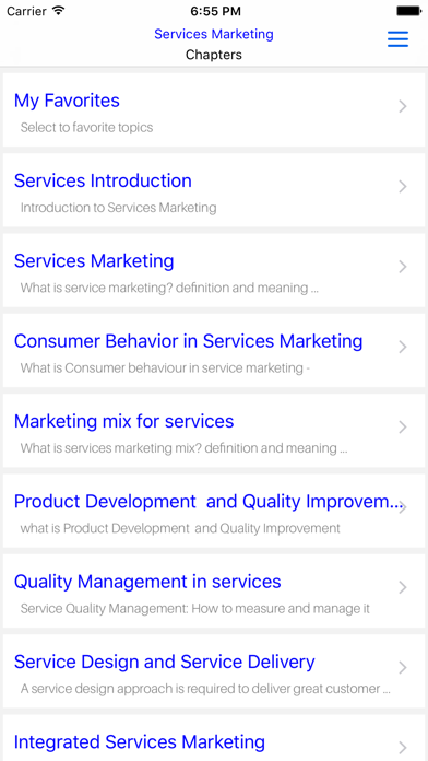 MBA Service MarketingScreenshot of 5