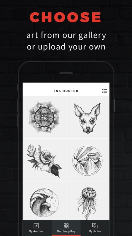 INKHUNTER Try Tattoo Designs screenshot-0