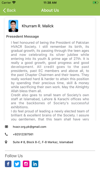 Pakistan HVACR Society screenshot 4