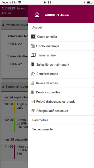 How to cancel & delete Hyperplanning from iphone & ipad 3