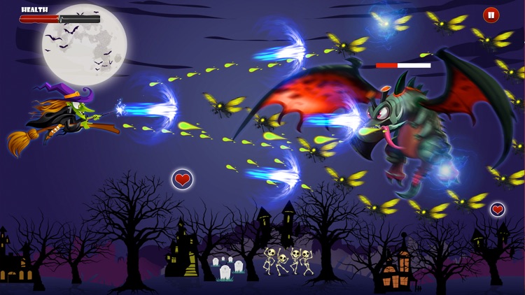 Angry Witch on Scary Run screenshot-3