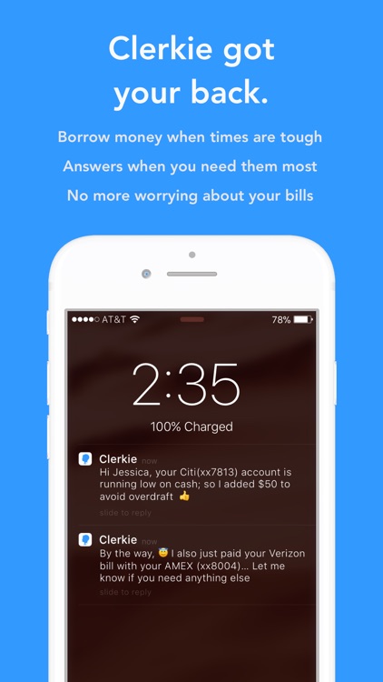 Clerkie: Money Manager+ Advice screenshot-4