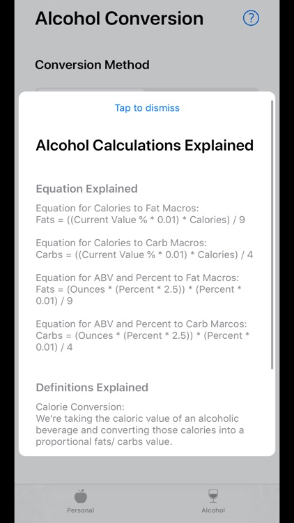 Alcohol & Macros Tracker screenshot-6