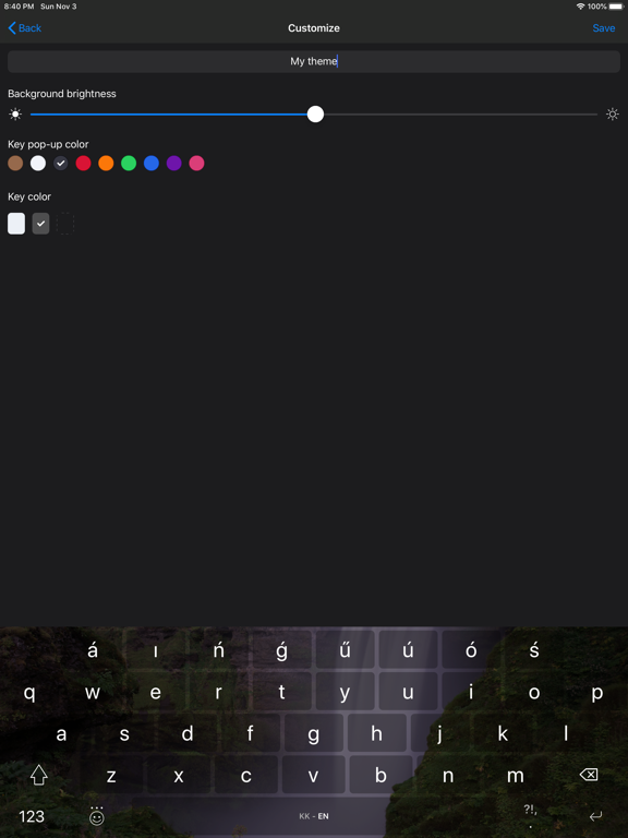 KazKey - казахская клавиатура screenshot 3