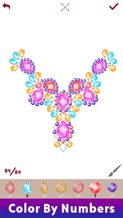 Gems Art Color By Number screenshot 2