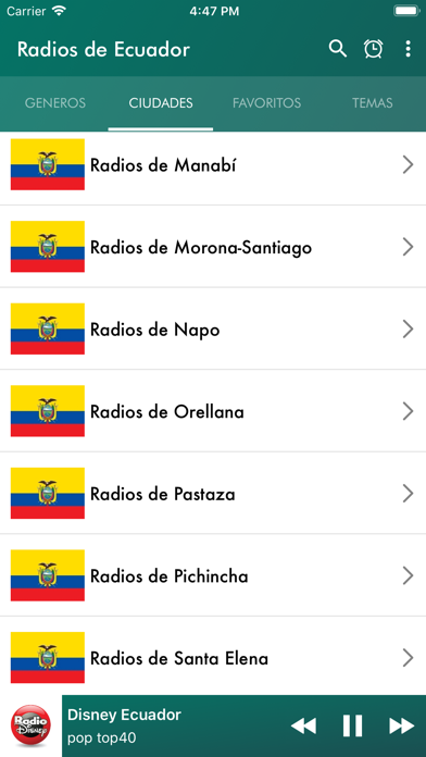 +Radios de Ecuador screenshot 3