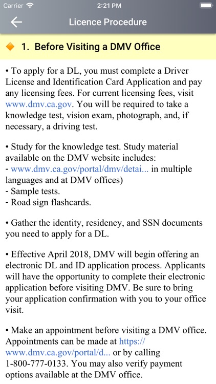 DMV Practice Test Info screenshot-8