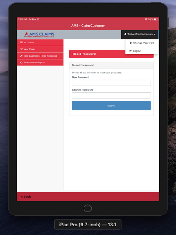 Screenshot #6 pour AMS CLAIMS