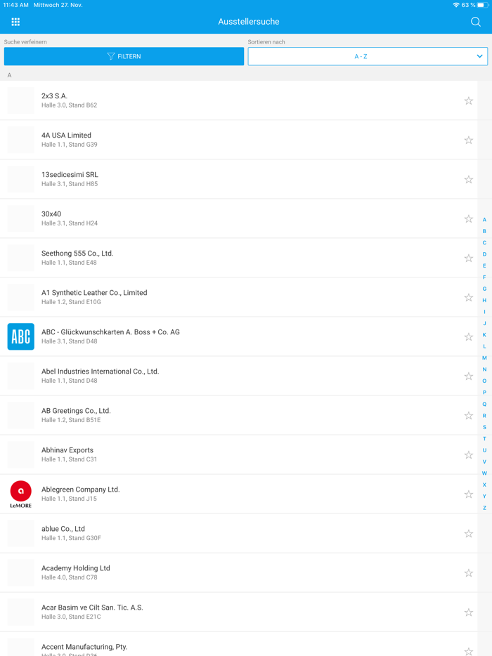 Paperworld 2020 Navigator