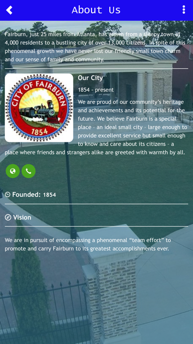 City of Fairburn screenshot 2