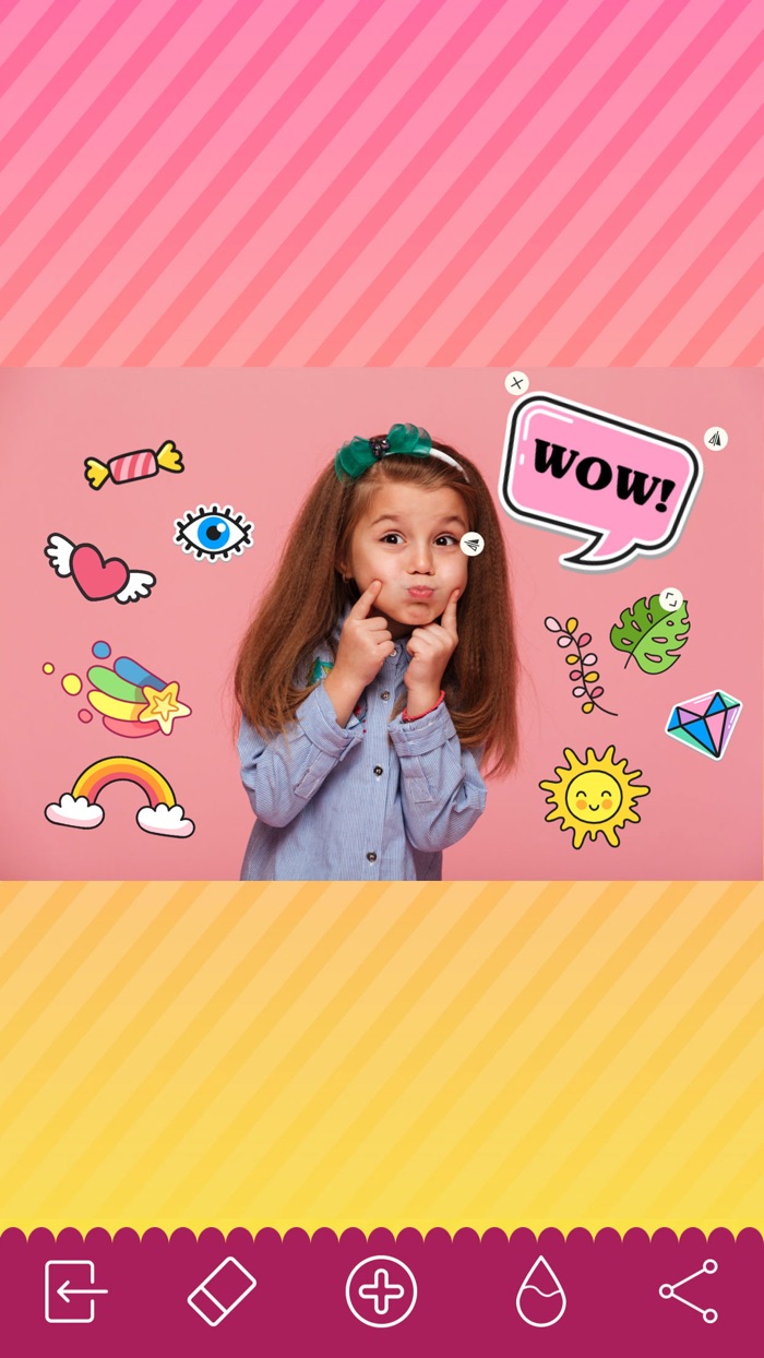 Kawaii Sticker  Photo Editor
