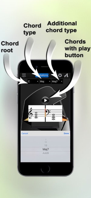 Piano Chords Compass Lite LR(圖3)-速報App