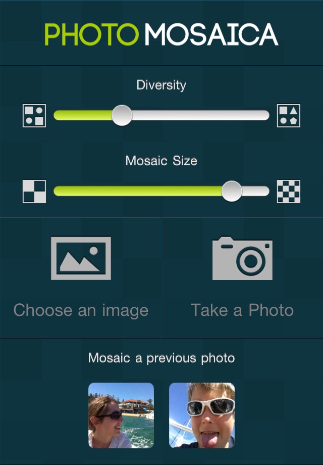 Photo Mosaica screenshot 4