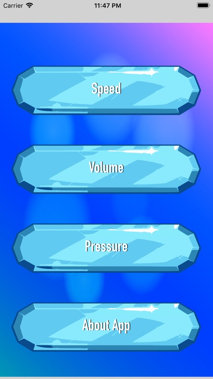 Speed Volume and pressure Calc