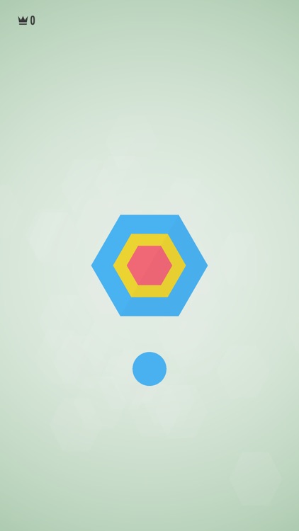 Colored Hexagon