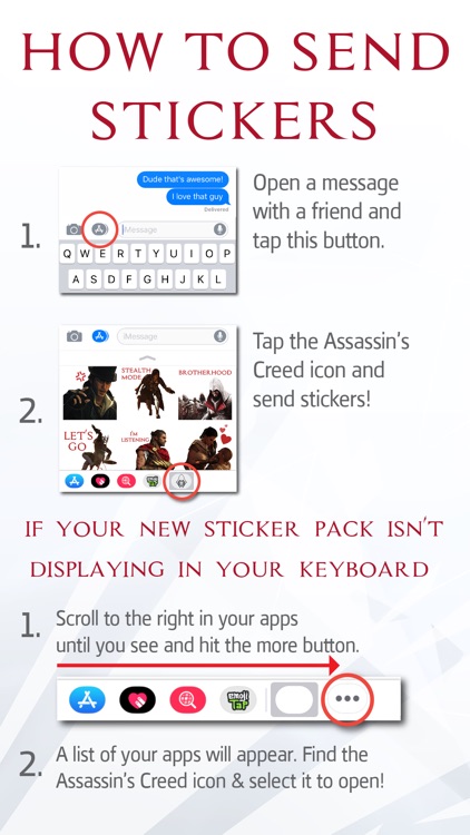 Assassin's Creed Stickers screenshot-4