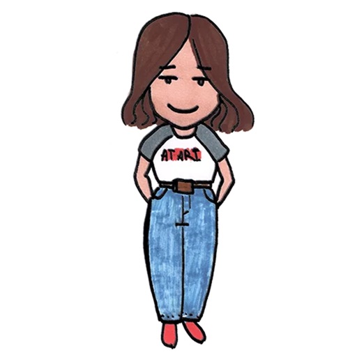 Just a Girl Sticker Pack Icon