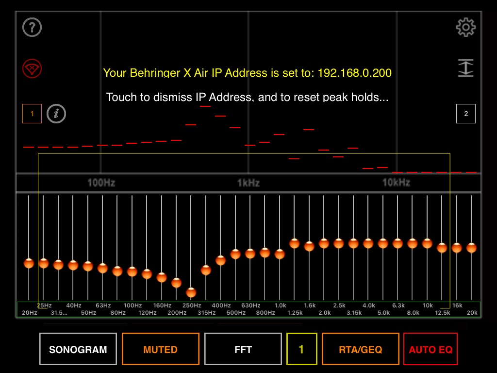 X Air iEQ screenshot 3