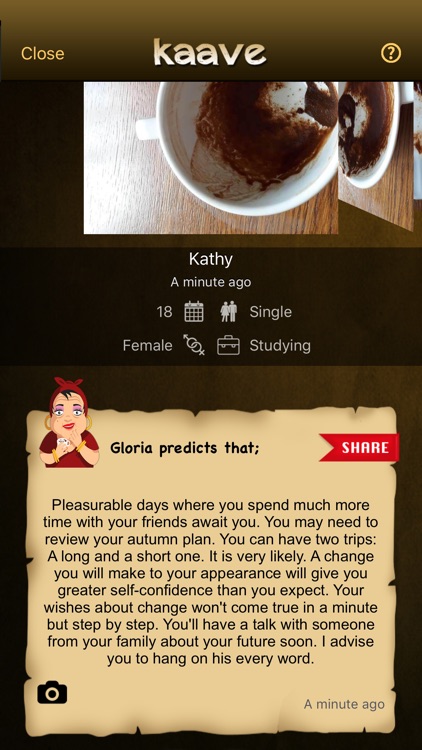 Kaave - Coffee Fortune Reading screenshot-3