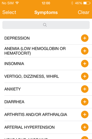 MSG - My Symptom Guide screenshot 2