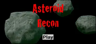 Asteroid Recon, game for IOS