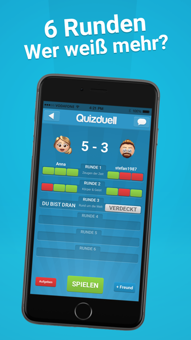 Quizduell für PC - Windows 10,8,7 (Deutsch) - Download kostenlos
