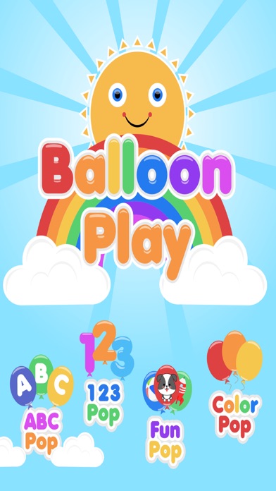 Balloon Play - Pop and Learn Screenshot 1