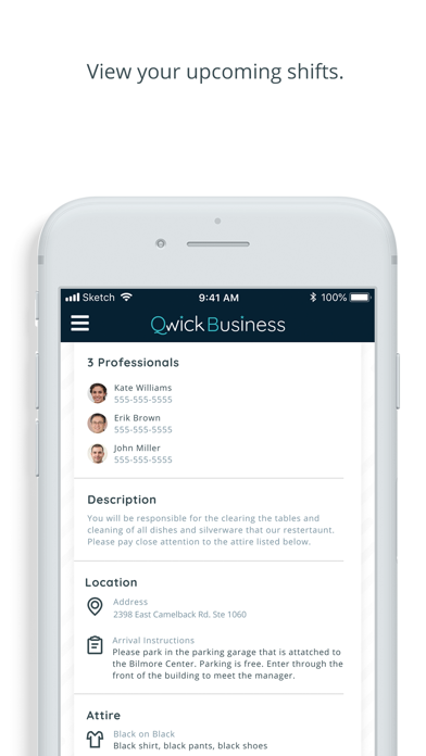 Qwick for Business screenshot 2