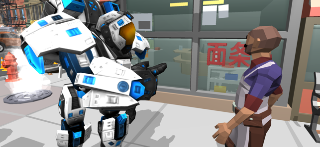 ‎Flying Super-Hero Rescue Robo Screenshot