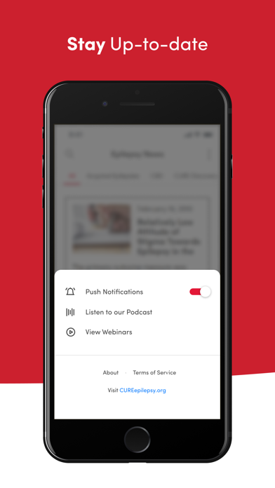 CURE Epilepsy Research News screenshot 3