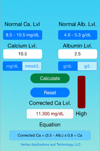 CaSerum Calculator screenshot 4