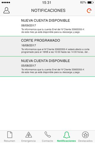 Enel Clientes Chile screenshot 4