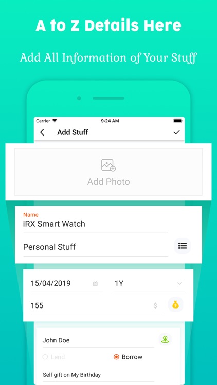 My Stuff Personal Organizer screenshot-6