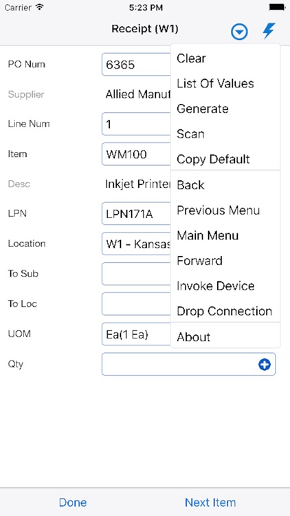 Mobile Supply Chain for EBS screenshot-3