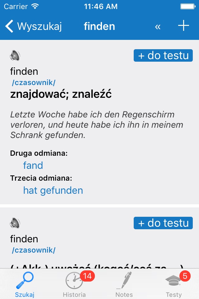 Leksyka Niemiecko Polski screenshot 4