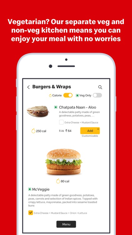 McDelivery India west & south screenshot-4