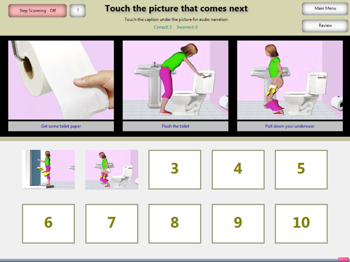 Toileting Female Child