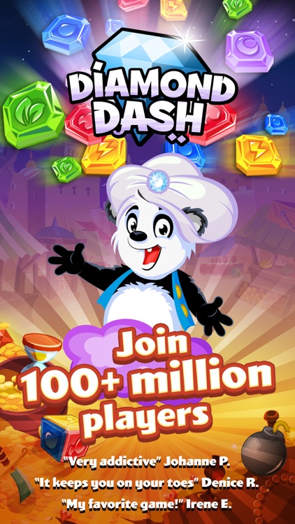 Diamond Dash: Gem Puzzle Game screenshot-4
