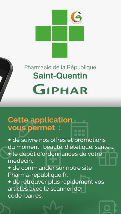 Pharmacie République Giphar screenshot 2