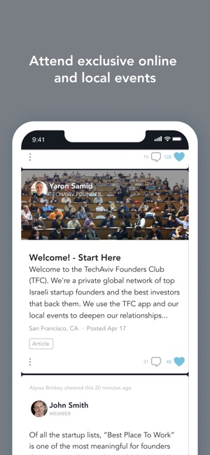 TechAviv Founders Club(圖4)-速報App